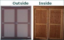 Double Wooden Doors