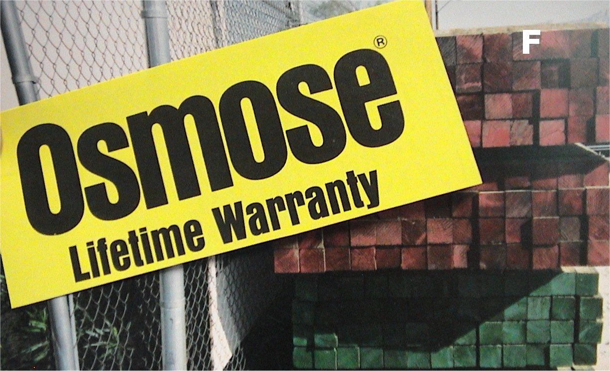 Osmose® Lifetime Warranty 